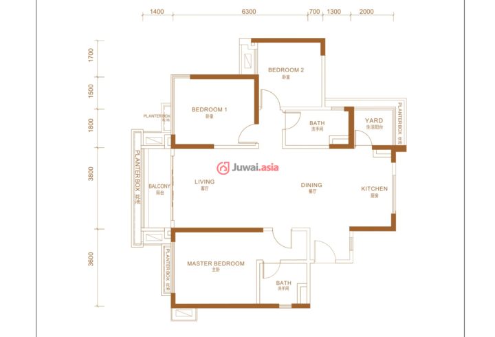 MYR 1,200,000_马来西亚房产柔佛葛兰帕塔房