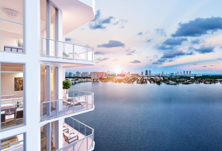 美国佛罗里达州北迈阿密海滩2卧3卫新开发的